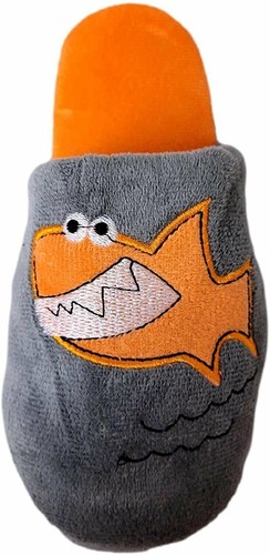 Little Boys Happy Shark Slippers House Shoes - Bild 3 von 13