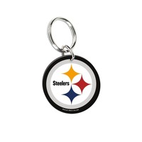 Pittsburgh Steelers Team Logo Premium Acrylic Keychain on sale Pittsburgh Steelers Team Logo Premium Acrylic Keychain on sale
