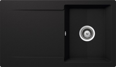 SCHOCK Spüle EPURE D-100 in ONYX mit Excenterbedienung
