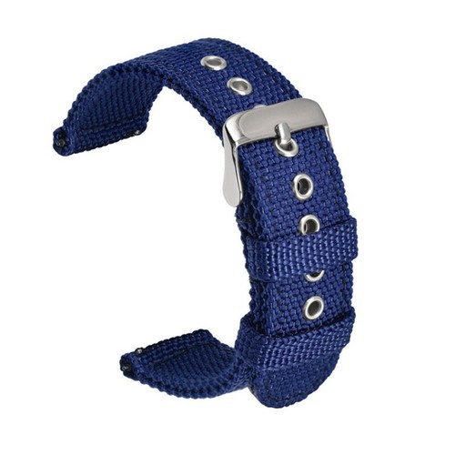 Sport Canvas Nylon Watch Strap 18mm 20mm Watch Band 22mm 24mm Bracelet Wristband - Picture 13 of 16