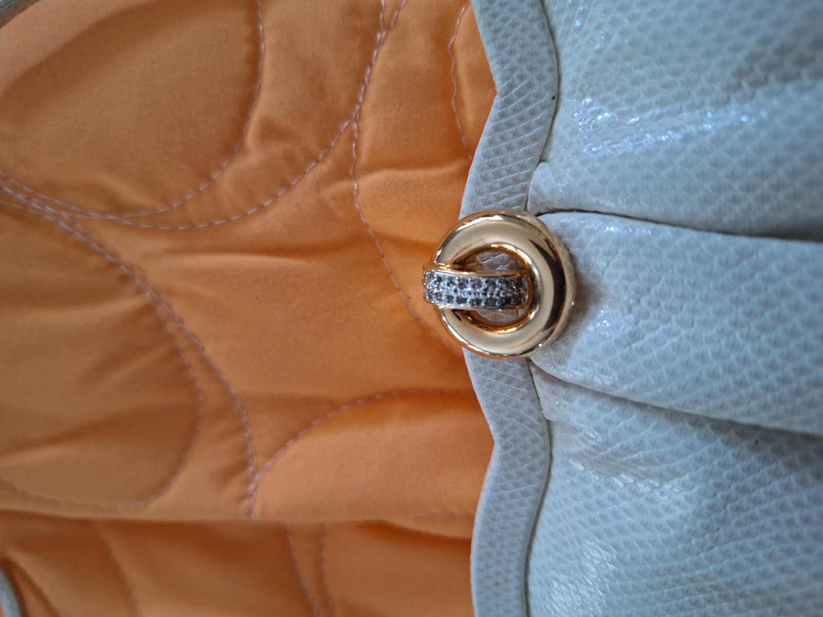 VTG RARE INSIDE CHARM Judith Leiber Python Snakes… - image 3