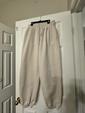 Nike Womens Phoenix Fleece High-Waisted Joggers Sweatpants Medium