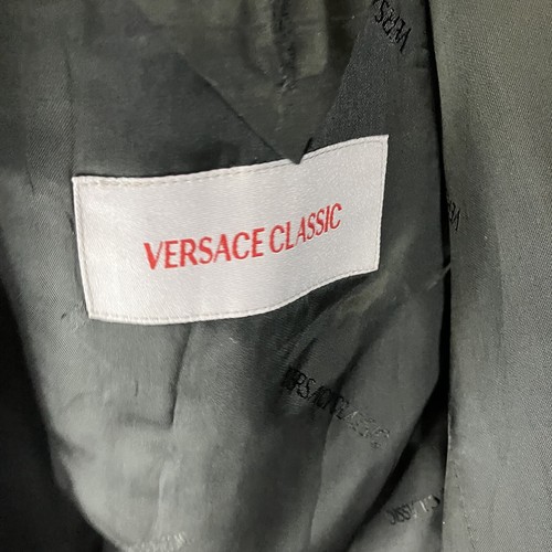 VERSACE CLASSIC Black S/Breasted Jacket Blazer Chest 42 " - Picture 9 of 9