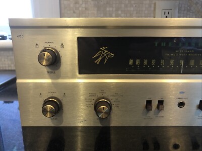 FISHER 400 FM Multiplex Tube Receiver Amplifier Perfect Working