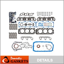 Fits 98-01 Ford Ranger Mazda B3000 3.0L OHV Full Gasket Set Bolts VIN U