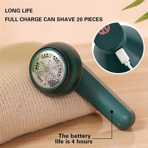USB Hairball Trimmer Portable Rechargeable Lint Remover Electric Sweater Brush - Picture 13 of 16