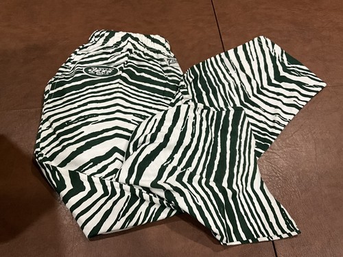 New York Jets Zubaz Pants Capris Small New With Tags But….Read Listing - Picture 7 of 7
