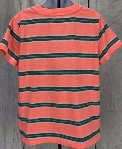 2 Boys Arizona Size 7 Striped SS V-Neck T-Shirts - Picture 3 of 10