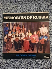 Domra Ensemble: Memories of Russia. 1971 Vinyl LP Record Fiesta FLPS-1799.