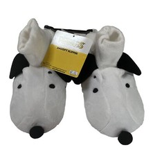 Peanuts Snoopy Slippers Toddler Plush Slip-On, Ankle Height; Size 9-10 Toddler 