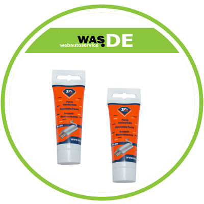 2 x Tube 60g Auspuff Zement Reparaturmasse Dichtmasse Montagepaste