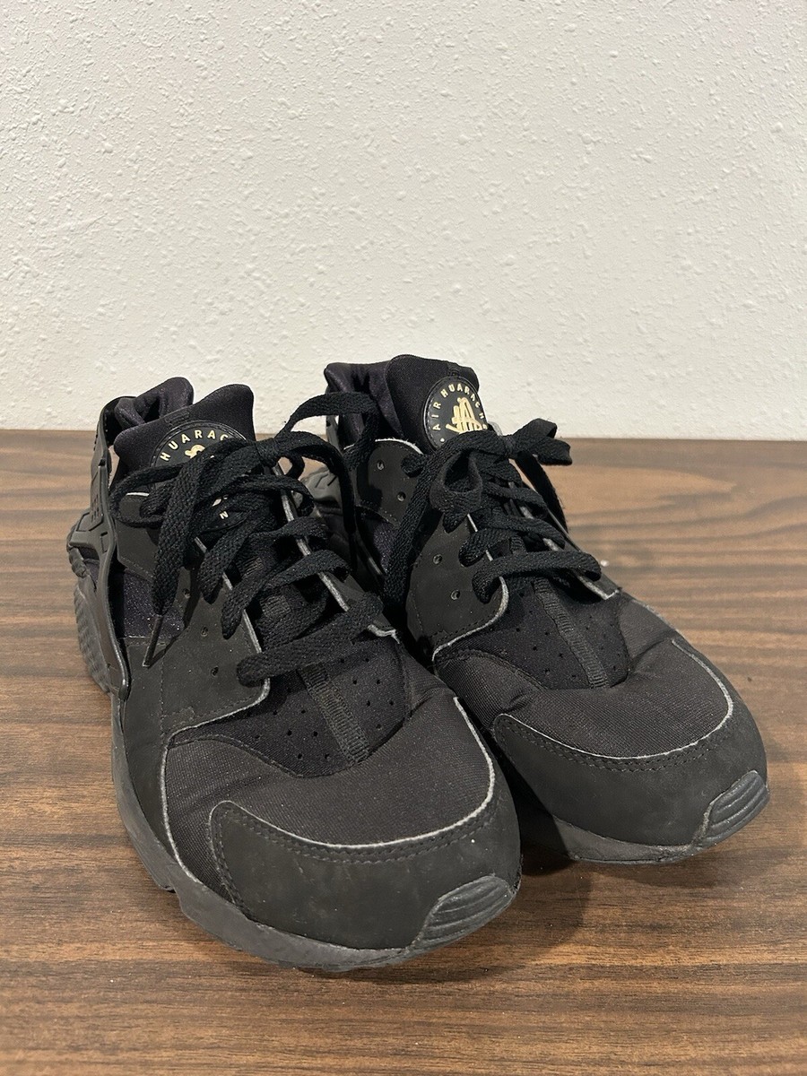 NIKE Air Huarache Sneakers Men's SIZE Triple Black Running