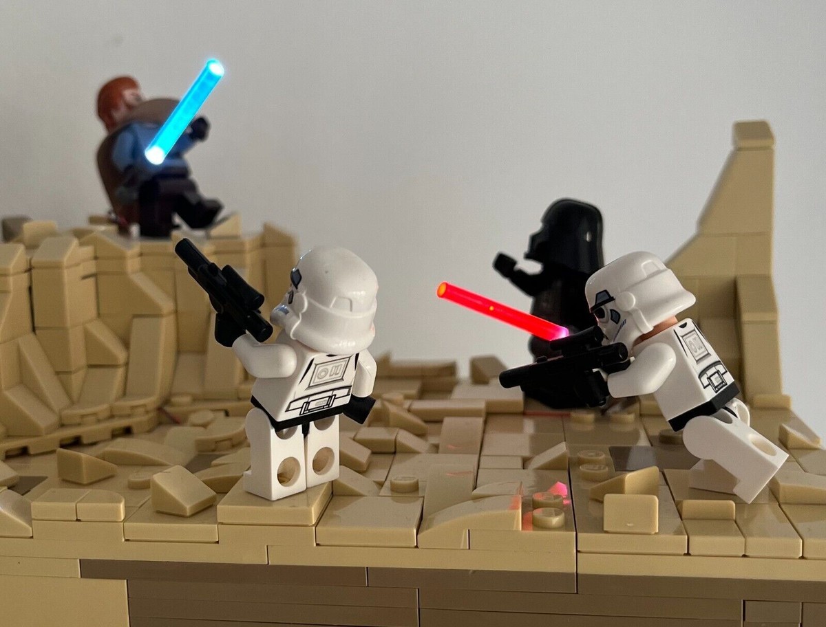 Lightsaber Effects Lego Star Wars Stop Motion Lightsaber Battle Lego