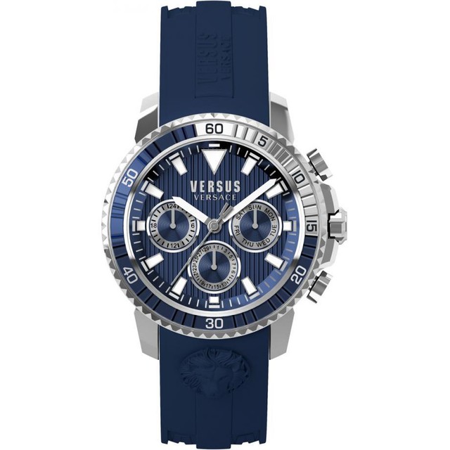 versace blue watch