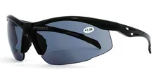 Bifocal Sunglasses Readers Sport Wrap Sun Reader Reading Glasses UV400 Black