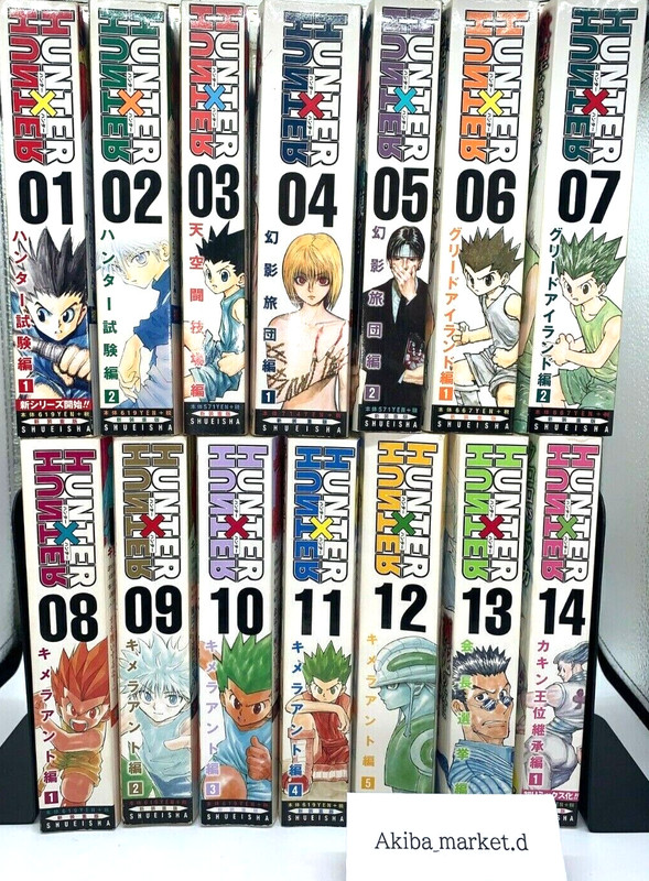 Hunter x Hunter Convenience Comic Ver Vol.1-14 Full Set Manga Comics Japanese