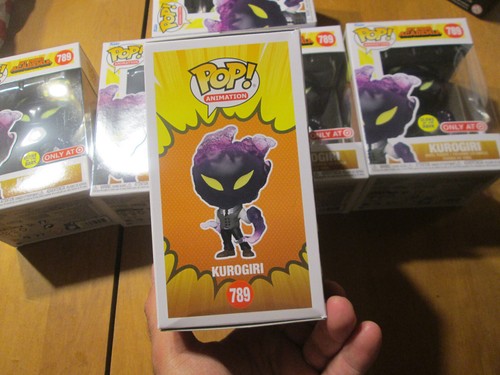 Funko POP MY HERO ACADEMIA KUROGIRI # 789 GITD GLOWS IN THE DARK TARGET - Picture 7 of 11