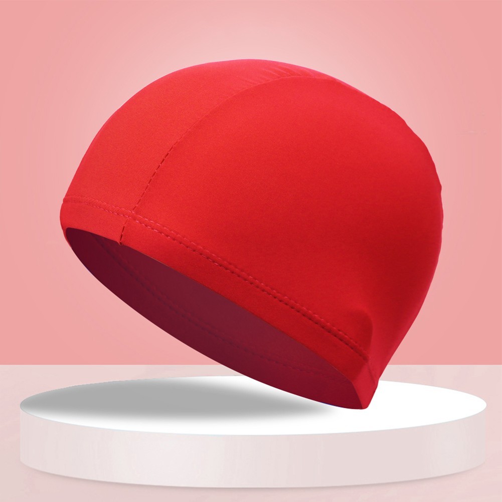 APL Cuffia da bagno unisex adulto tessuto donna elastica uomo moda cappello da bagno tessuto