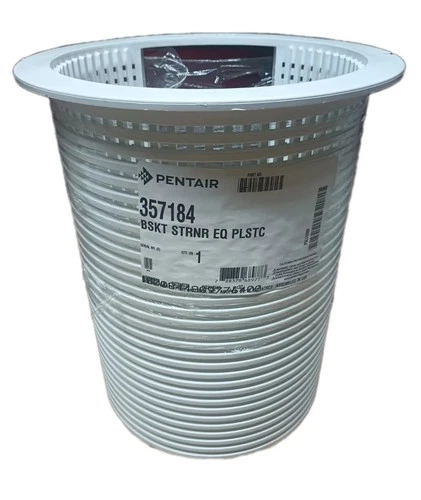 PENTAIR 357184 Basket Strainer Replacement EQ-Series Commercial Plastic Pump