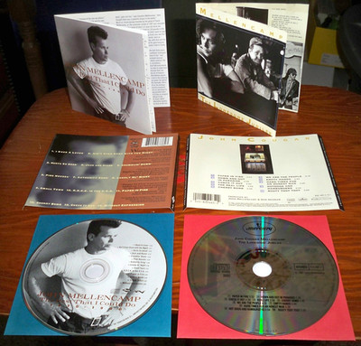 2 JOHN MELLENCAMP CDs: THE BEST THAT I COULD DO 1978-1988 & THE LONESOME JUBILEE