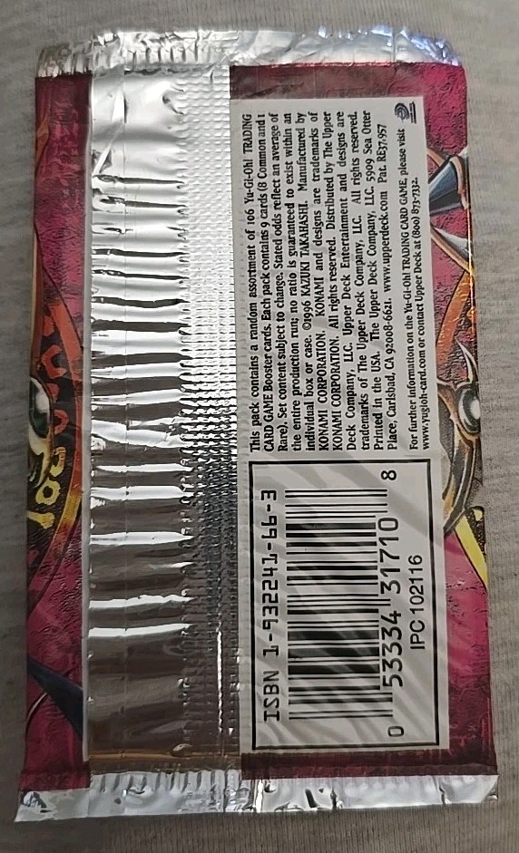 701054) Yugioh Magician's Force 1st Edition - Sealed Booster Pack