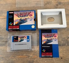F-ZERO SNES Super NES Nintendo Complete VGC CIB Mint Part Sealed Immaculate