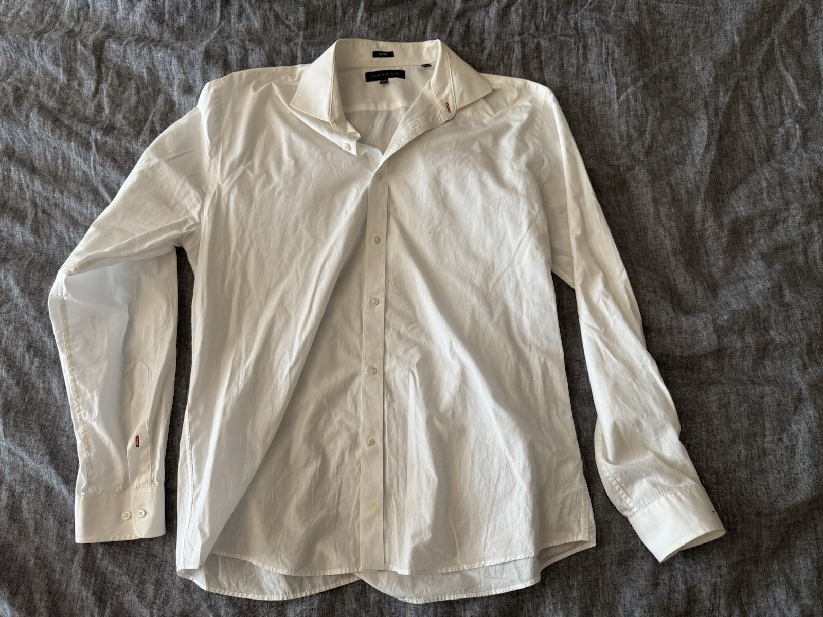 3 Solid Color Long Sleeve Button Down Shirts - image 2