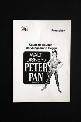 Peter Pan - Wilfred Jackson - Clyde Geronimi - Hamilton Luske - Presseheft