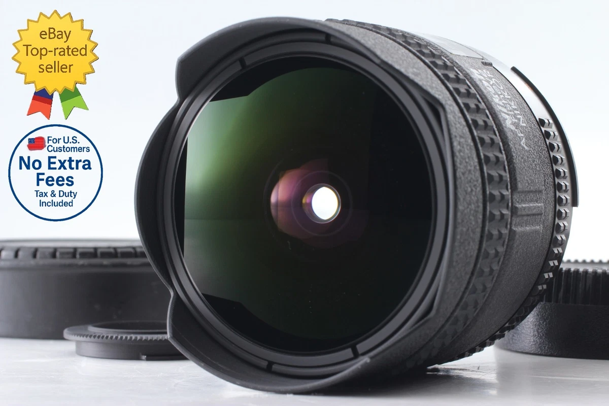 Nikon Fisheye-NIKKOR Nikon F 16mm Focal Camera Lenses for sale | eBay