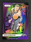 2024-25 Panini Prizm Basketball Victor Wembanyama #172 Purple Prizm Spurs /99