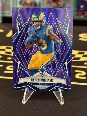 Kyren Williams 2025 Panini Phoenix Purple Seismic /49 #113 Los