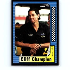 1991 Maxx Cliff Champion #67 Precision Products Racing
