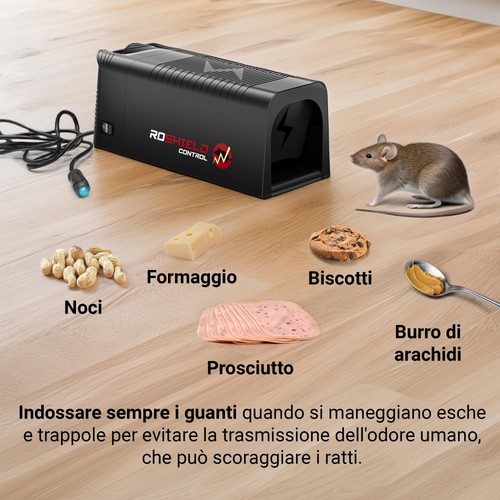 Trappole elettriche per topi e ratti Qualità professionale e trappola - Foto 7 di 24