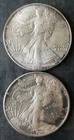 1986 and 1989 $1 American Silver Eagle Dollars