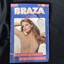 Vtg 1985 Braza Bra Size C Quantity 4 Opened Package