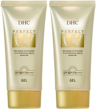 DHC Perfect UV Gel SPF50 PA   Sunscreen Gel 80g x2 Face  Body Made in Japan