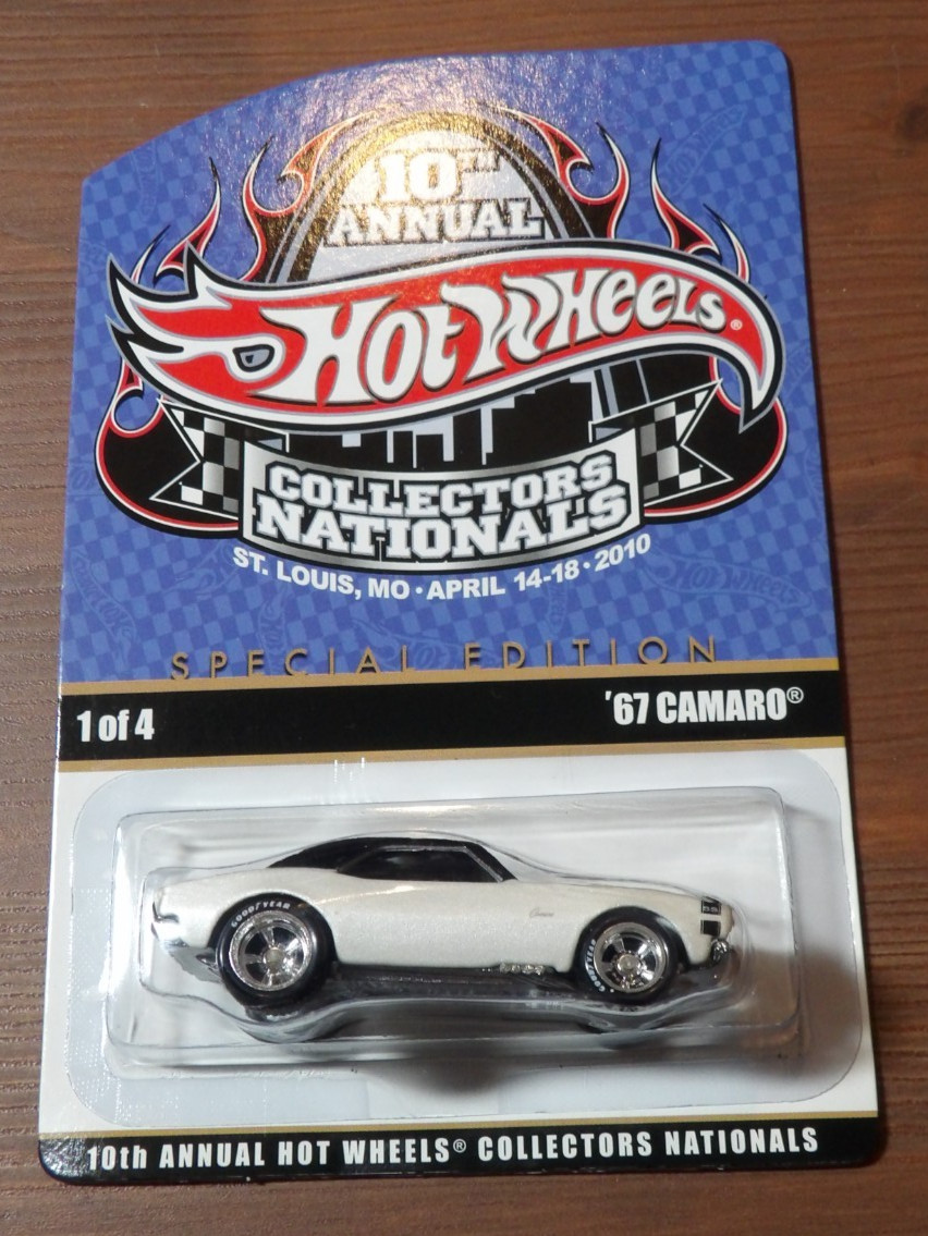 10th Hot Wheels Collectors Nationals - '67 Camaro - White - 502/2400