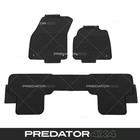 BLACK CAR FLOOR MAT SET HEAVY DUTY RUBBER FOR RANGE ROVER EVOQUE L538 11-18