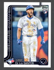 2025 Topps Series 1 - Luis De Los Santos #13 (RC) - Toronto Blue Jays