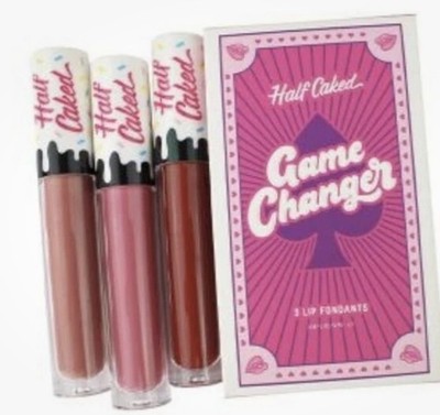 HALF CAKED Game Changer Lip Fondant Trio