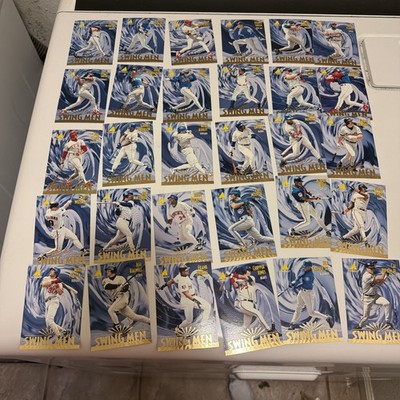 1995 Pinnacle Swing Men Complete Insert Baseball Card Set of 30 Cards w/ Griffey