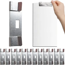 Vertical Blind Repair Vane Savers - 12 Electroplated Metal Tabs for Slats