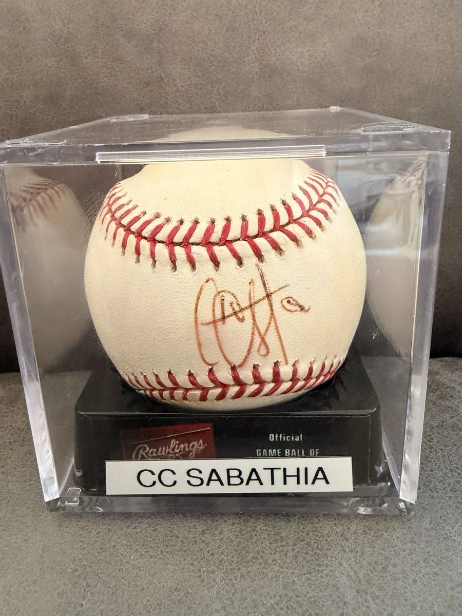 CC Sabathia Original Autographed Baseball MLB Balls for sale | eBay