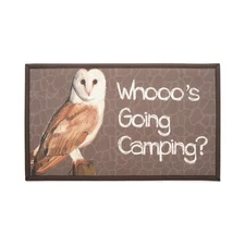 Kittrich STRB148542 Whooos Going Camping Textilene Mat (strb1485420)