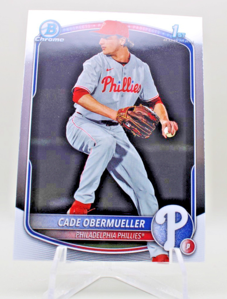 2025 Bowman Draft Chrome Cade Obermueller #BDC-80