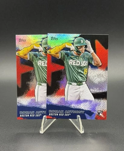 2026 Topps Series 1 - Stars of MLB - #SMLB-25 - Roman Anthony - RC + Extra