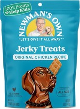 Newman's Own Jerky Treats for Dogs - Original 5 Ounce Pack of 6 , brown