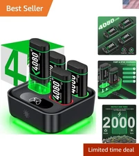 4-in-1 Xbox Controller Charger Pack - USB C Dock for Ultimate Gaming Convenience