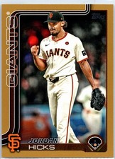 2025 Topps #520 Jordan Hicks Gold #/2025