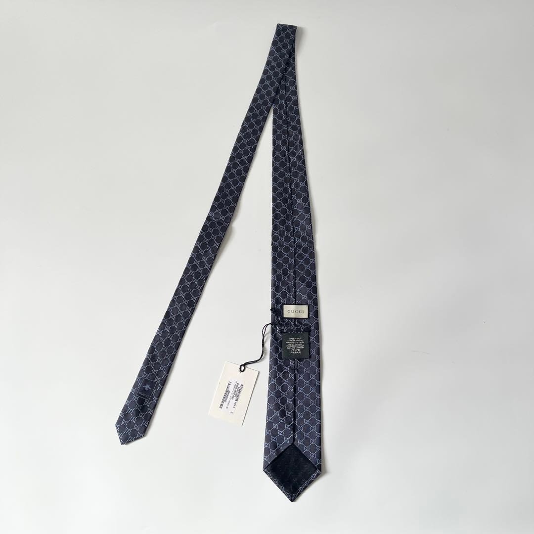 Pre-owned GUCCI GGPattern tie, interlocking all-o… - image 5